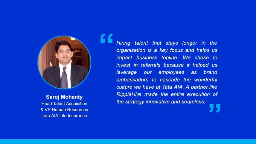 Saroj Mohanti review tata aia