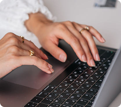Typing Hands