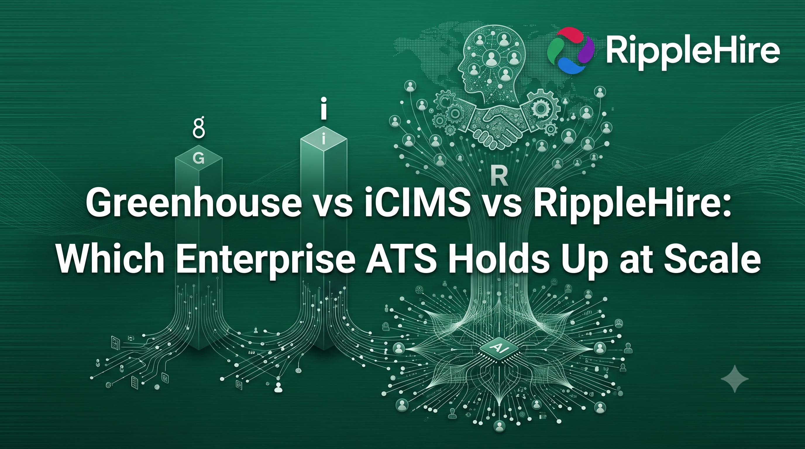 Greenhouse vs iCIMS vs RippleHire: Which Enterprise ATS Holds Up at Scale