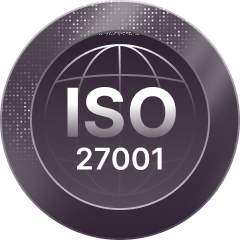 ISO 27001 Certified