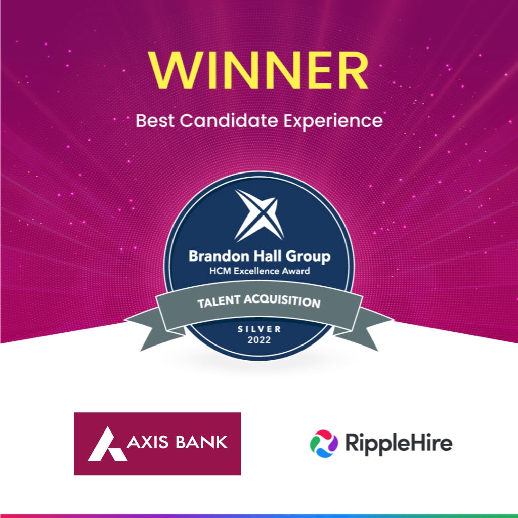 Axis bank Brandon Hall awards